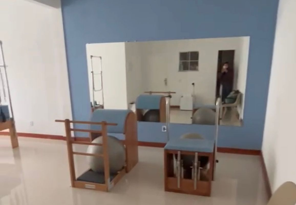 Imagem da estrutura da academia