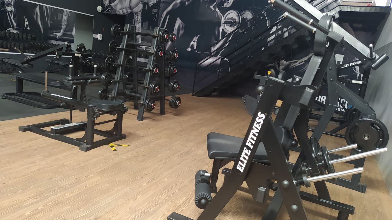 Imagem da estrutura da academia