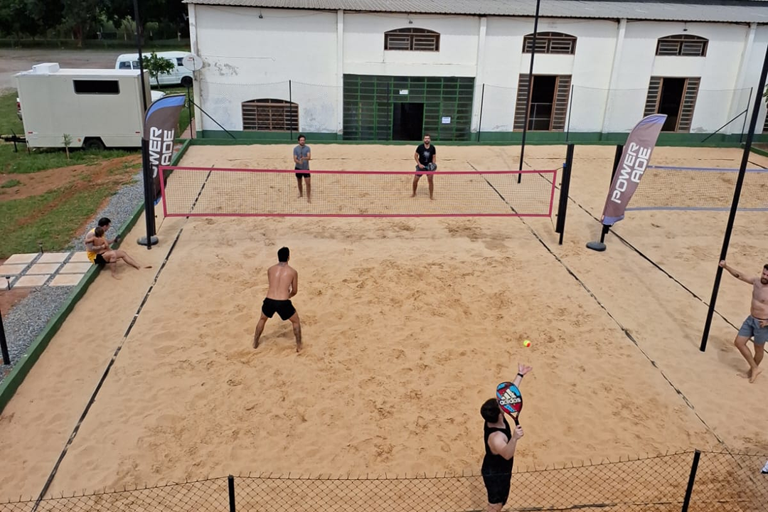 Imagem da estrutura da academia