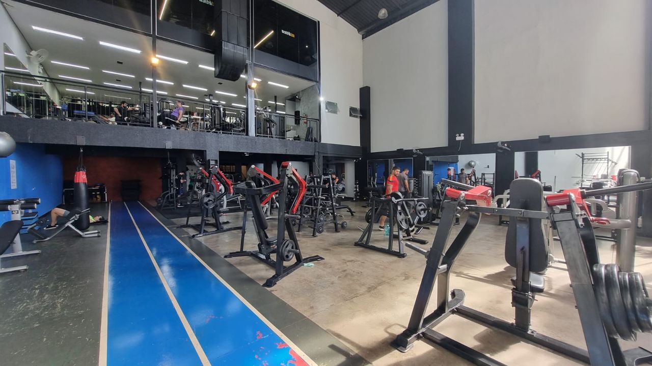 Imagem da estrutura da academia