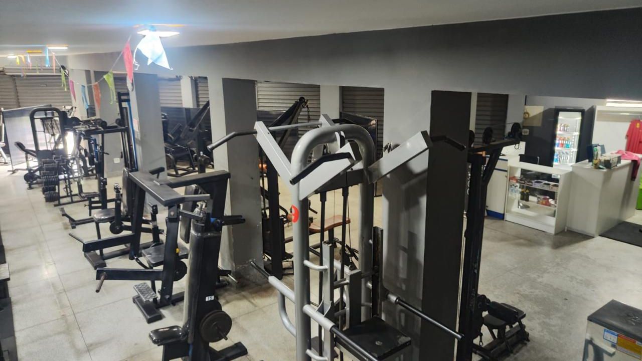 Imagem da estrutura da academia