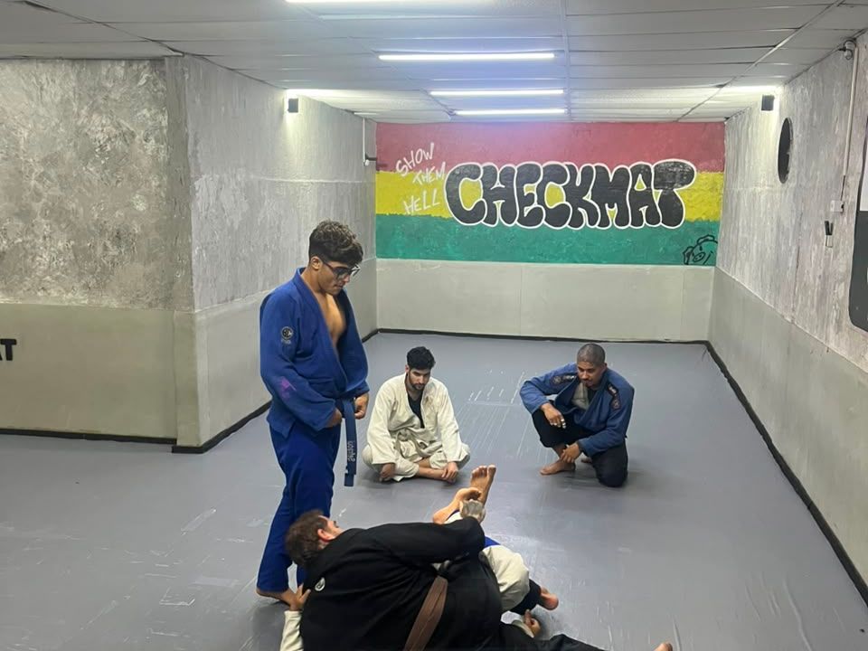 Imagem da estrutura da academia