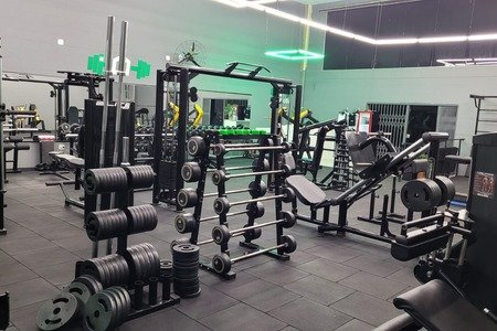 Imagem da estrutura da academia