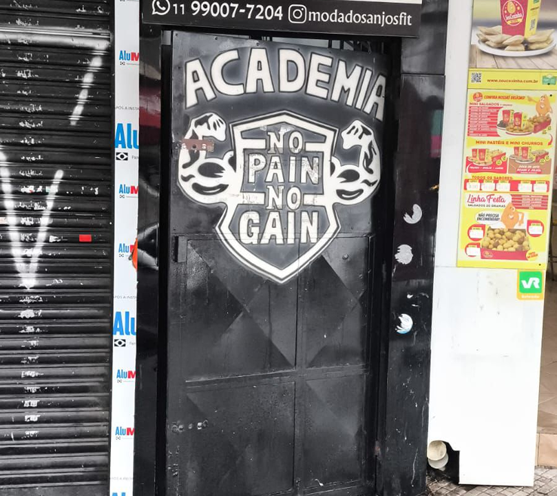 Imagem da estrutura da academia