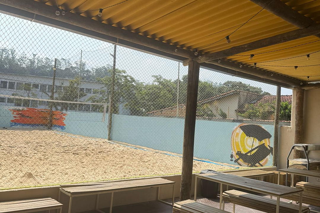 Imagem da estrutura da academia