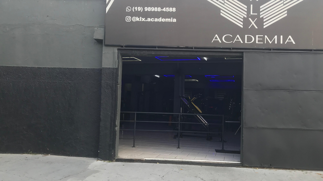 Imagem da estrutura da academia