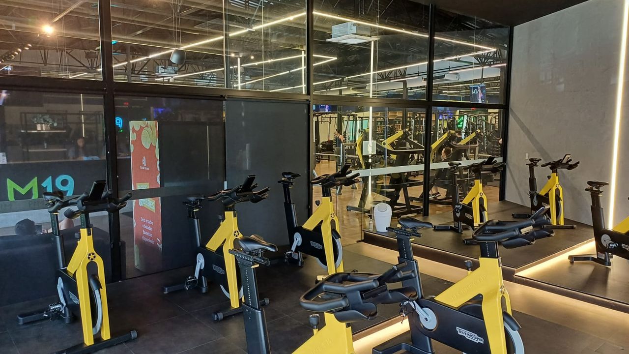 Imagem da estrutura da academia