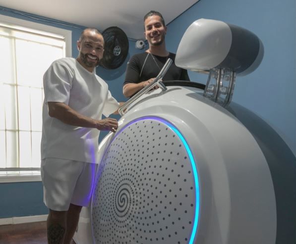 Imagem da estrutura da academia