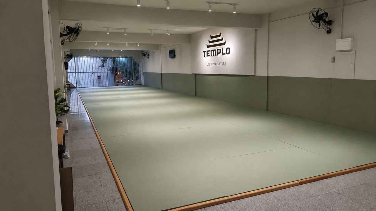Imagem da estrutura da academia