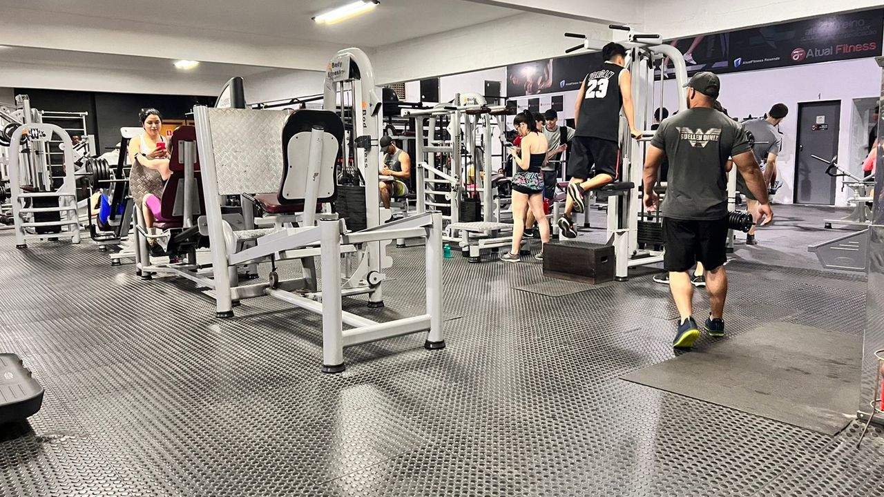 Imagem da estrutura da academia