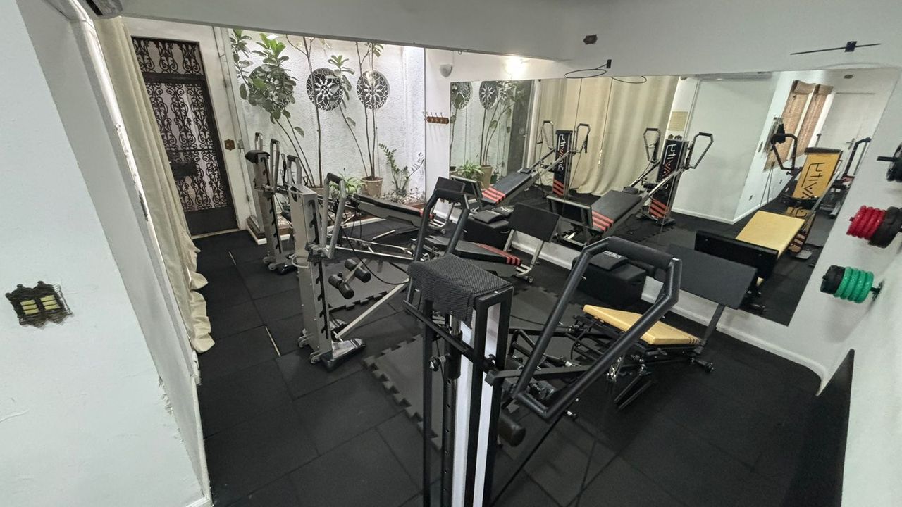 Imagem da estrutura da academia