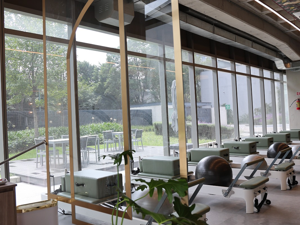 Imagem da estrutura da academia