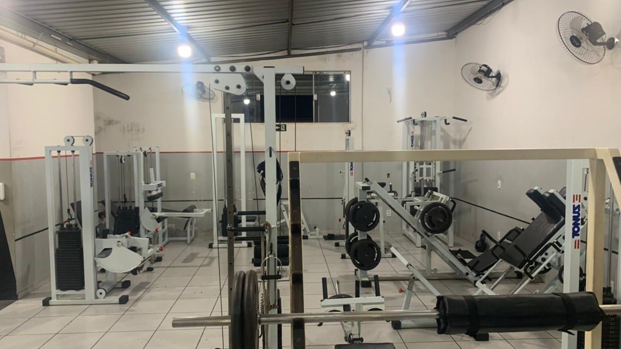 Imagem da estrutura da academia