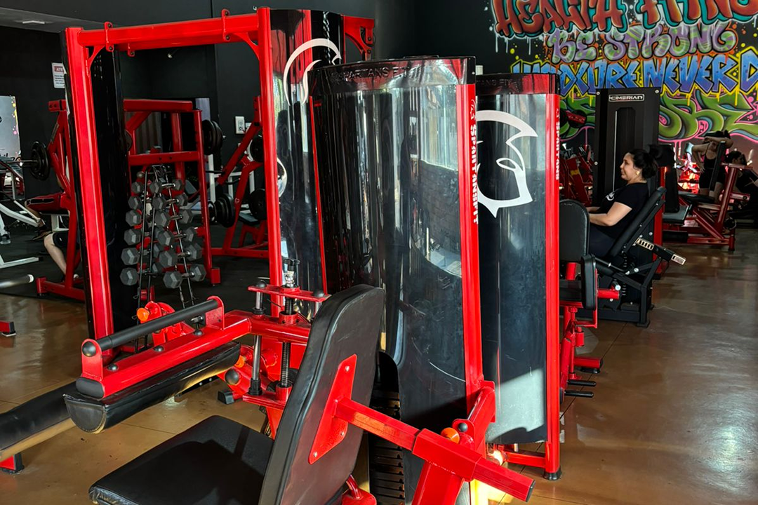 Imagem da estrutura da academia