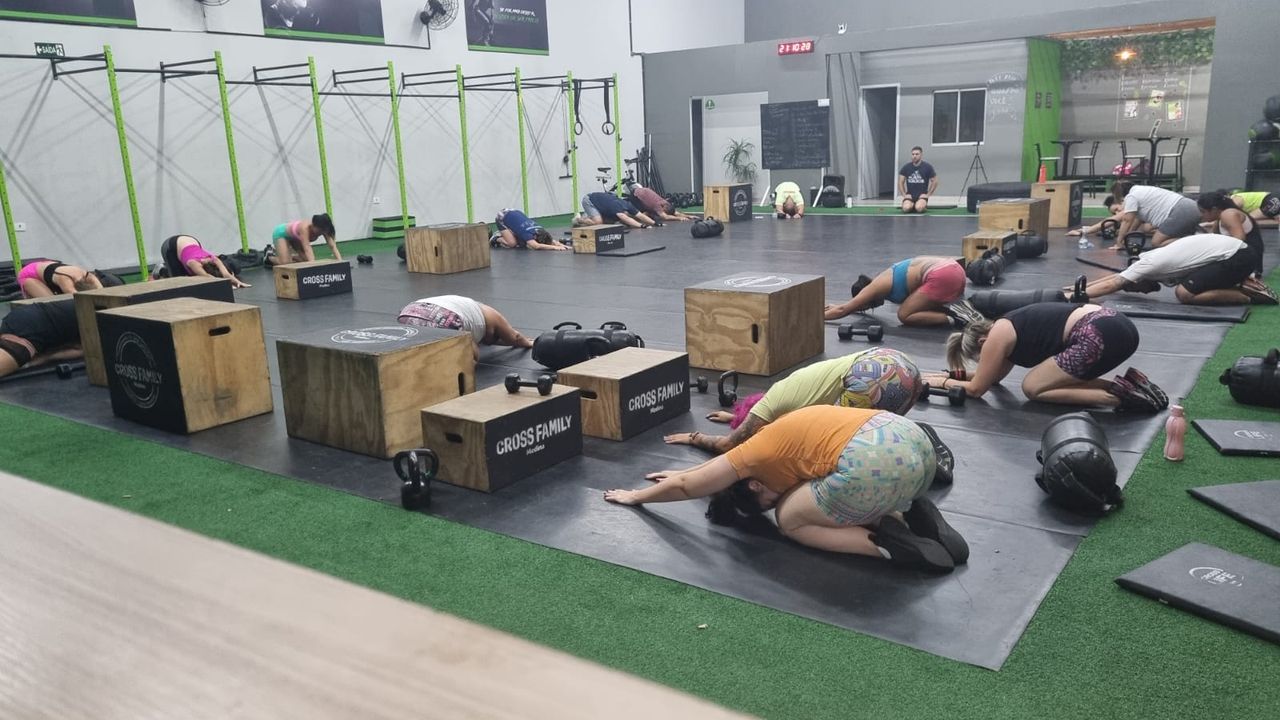 Imagem da estrutura da academia