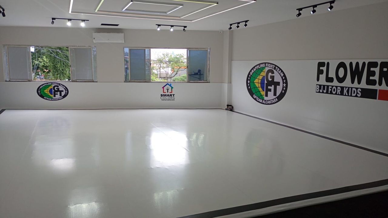 Imagem da estrutura da academia
