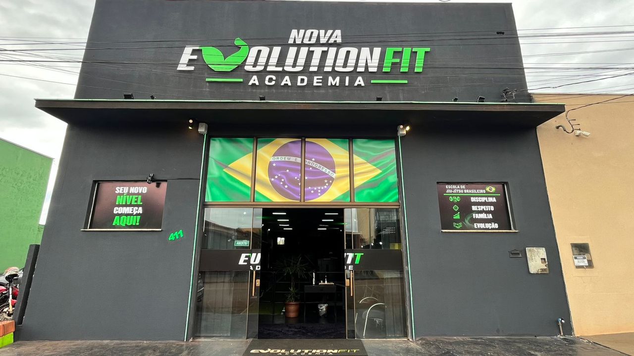 Imagem da estrutura da academia