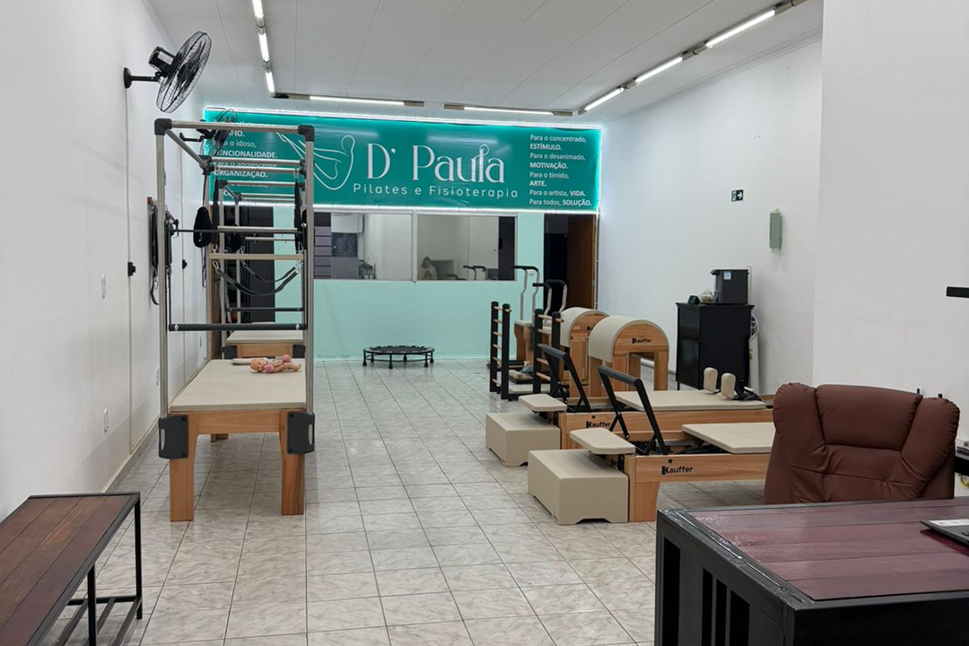 Imagem da estrutura da academia
