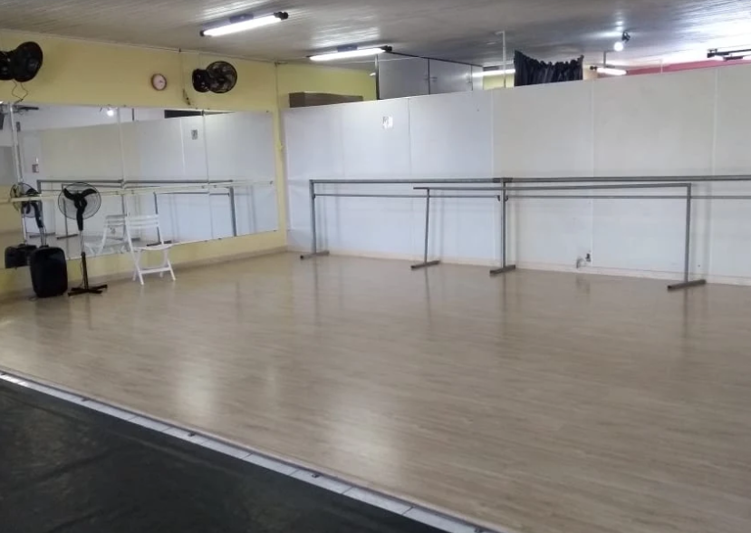Imagem da estrutura da academia