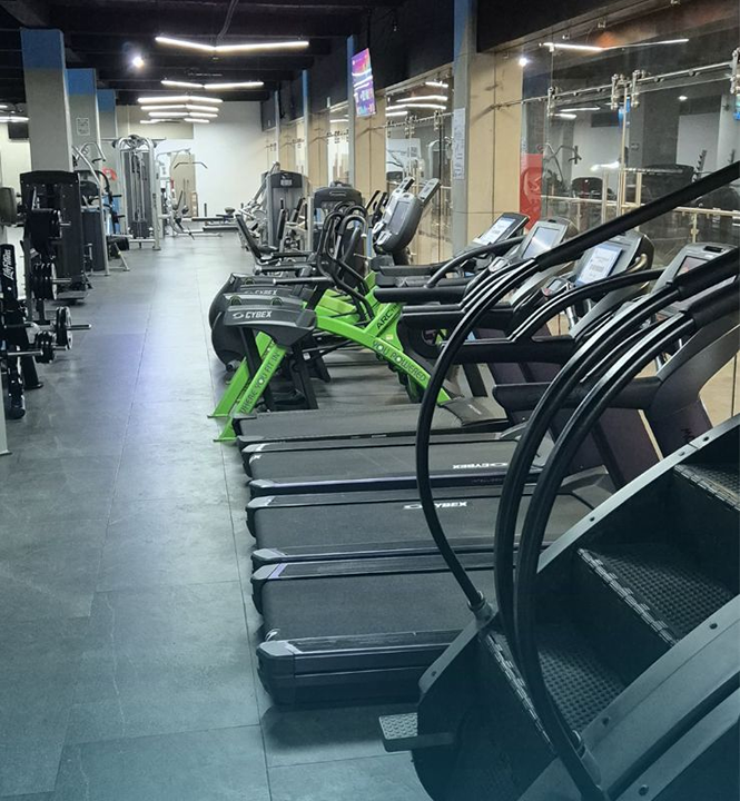 Imagem da estrutura da academia