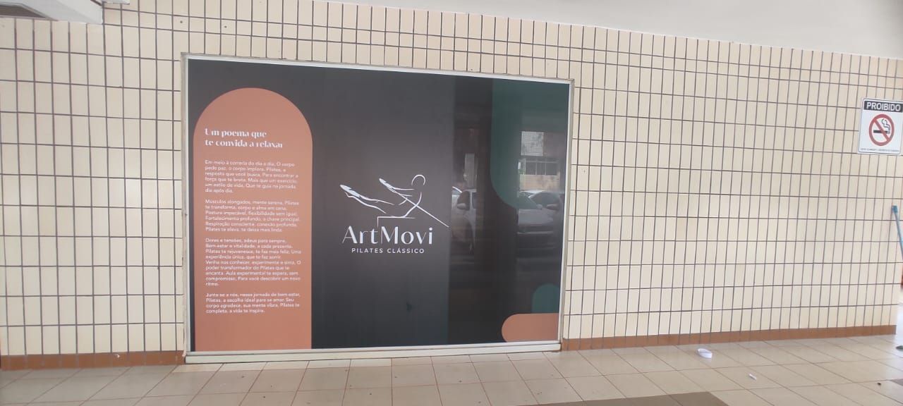 Imagem da estrutura da academia