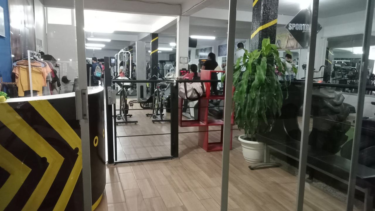 Imagem da estrutura da academia