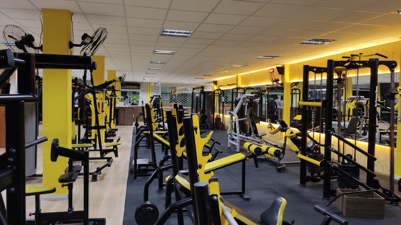 Imagem da estrutura da academia