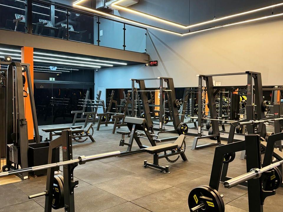 Imagem da estrutura da academia