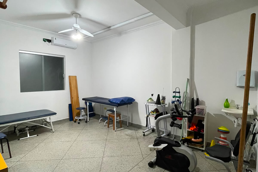 Imagem da estrutura da academia