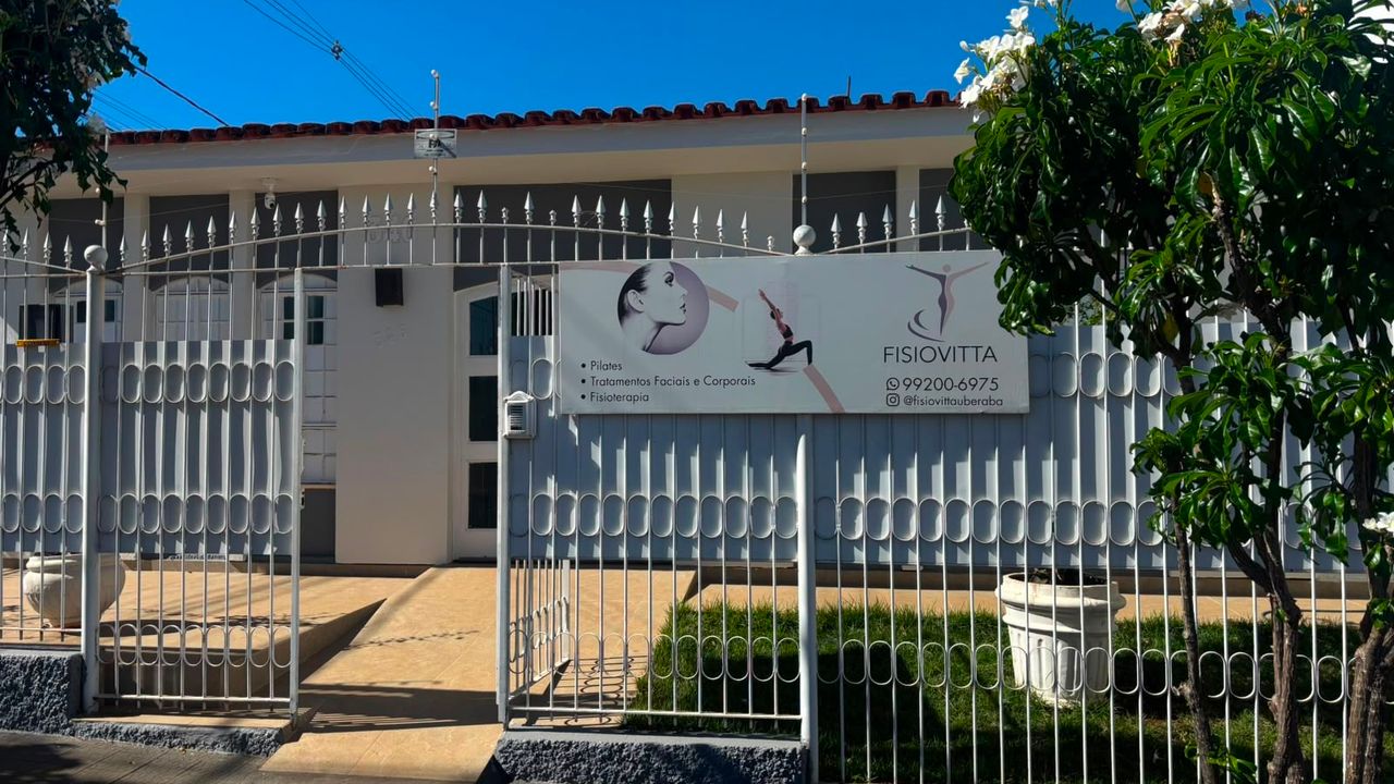 Imagem da estrutura da academia