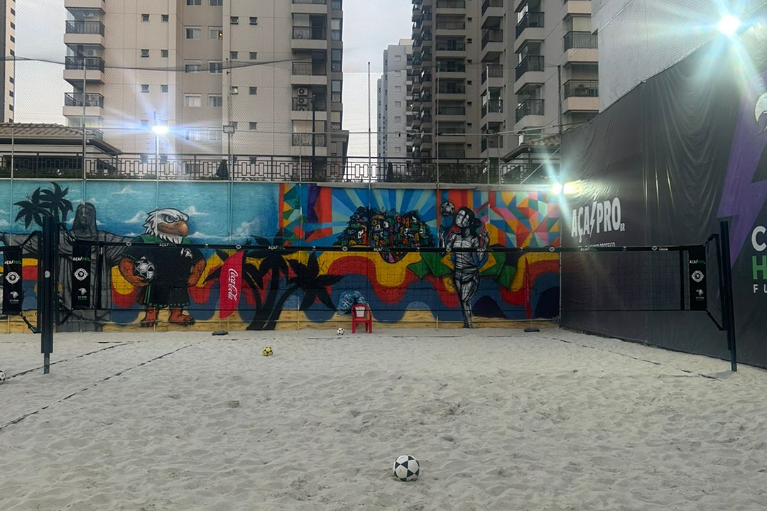 Imagem da estrutura da academia