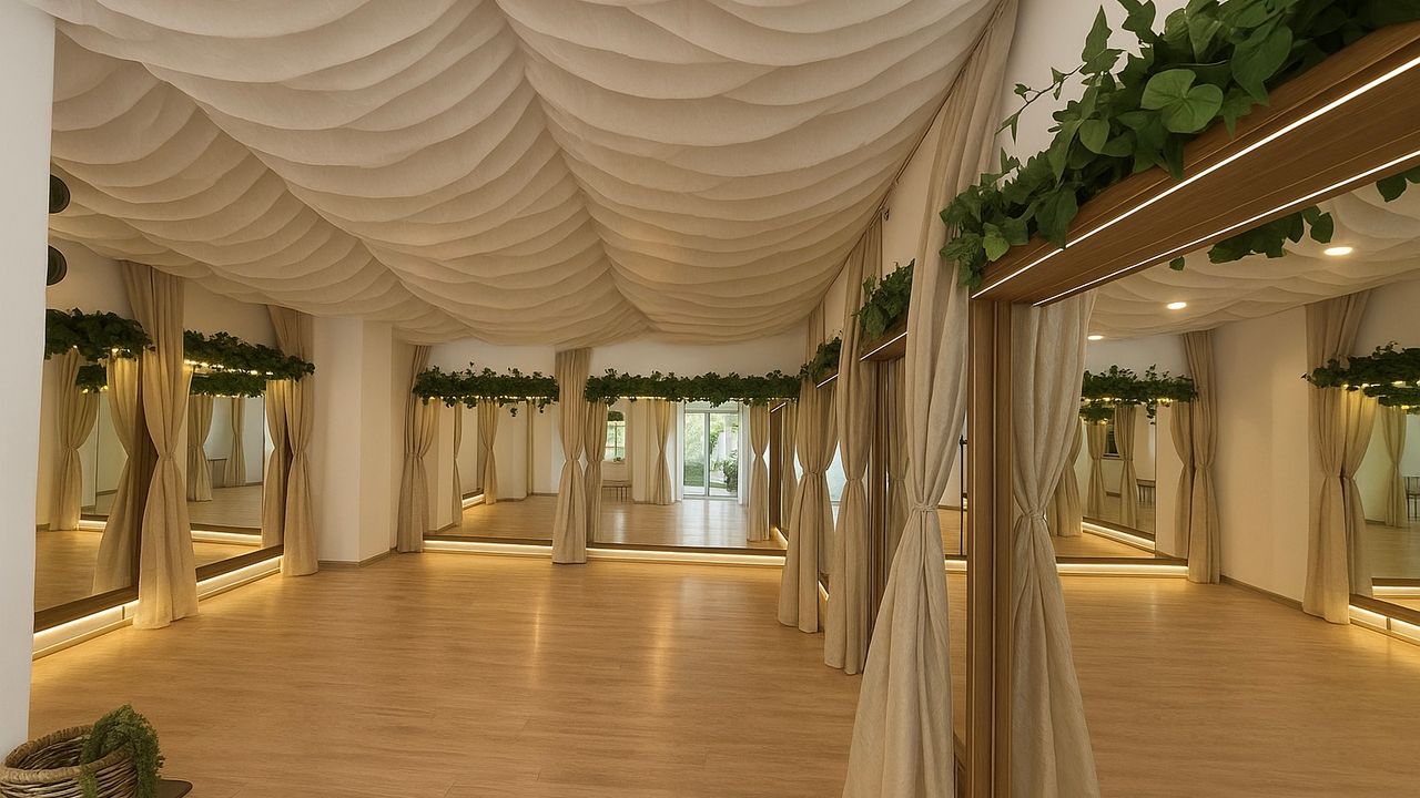 Imagem da estrutura da academia