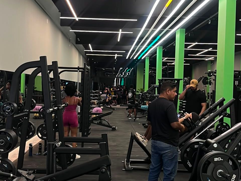 Imagem da estrutura da academia