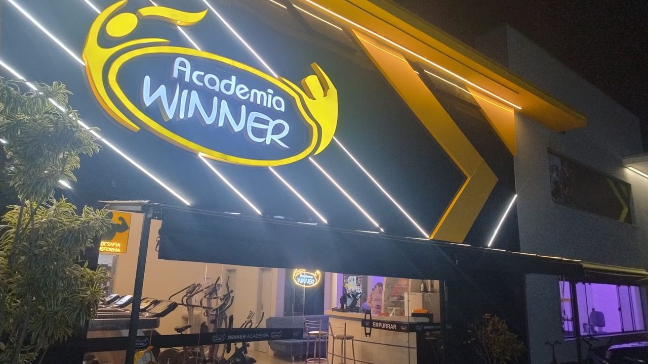 Imagem da estrutura da academia