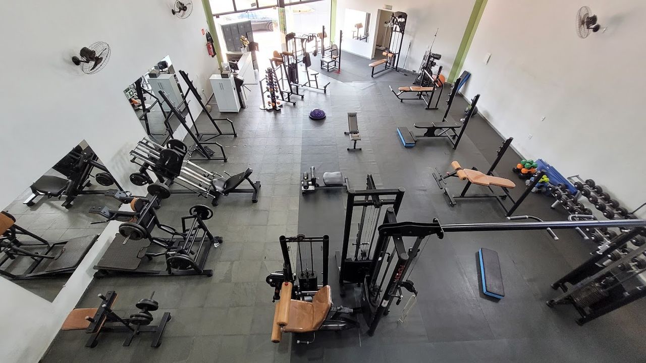 Imagem da estrutura da academia