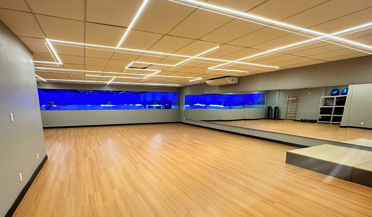 Imagem da estrutura da academia