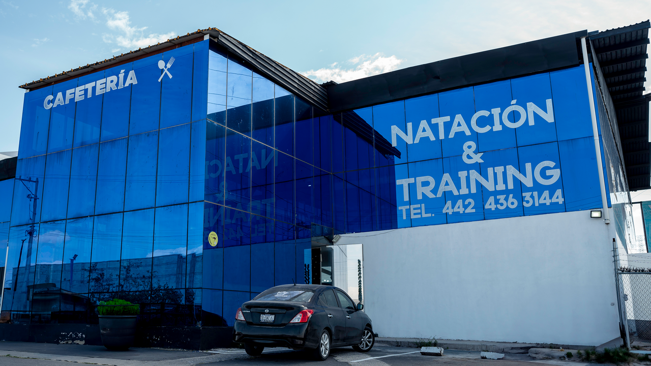 Imagem da estrutura da academia