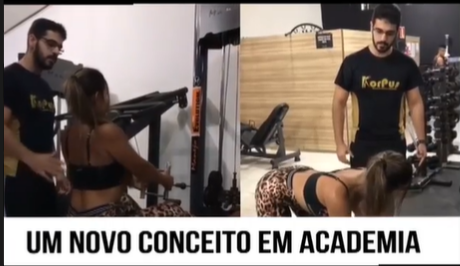 Imagem da estrutura da academia