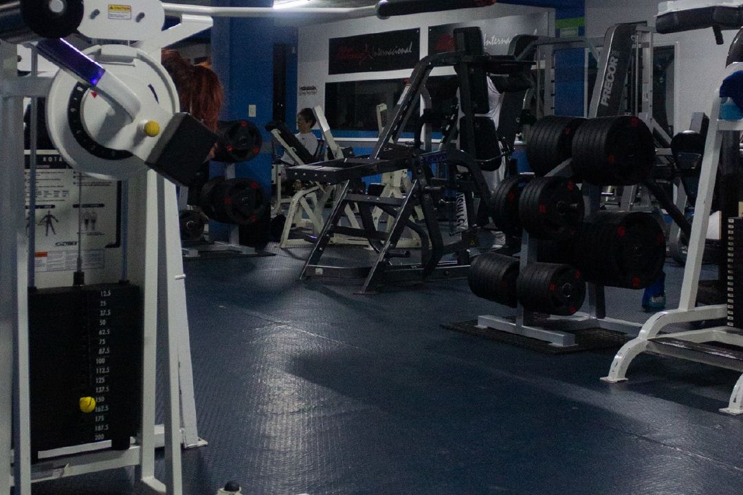 Imagem da estrutura da academia