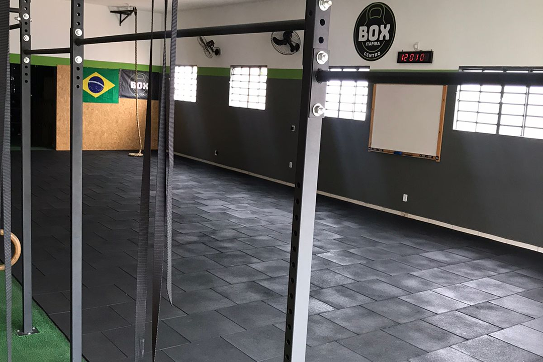Imagem da estrutura da academia