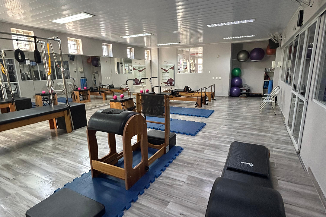 Imagem da estrutura da academia