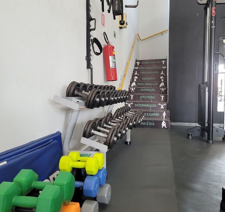 Imagem da estrutura da academia