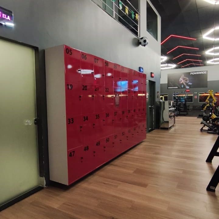 Imagem da estrutura da academia
