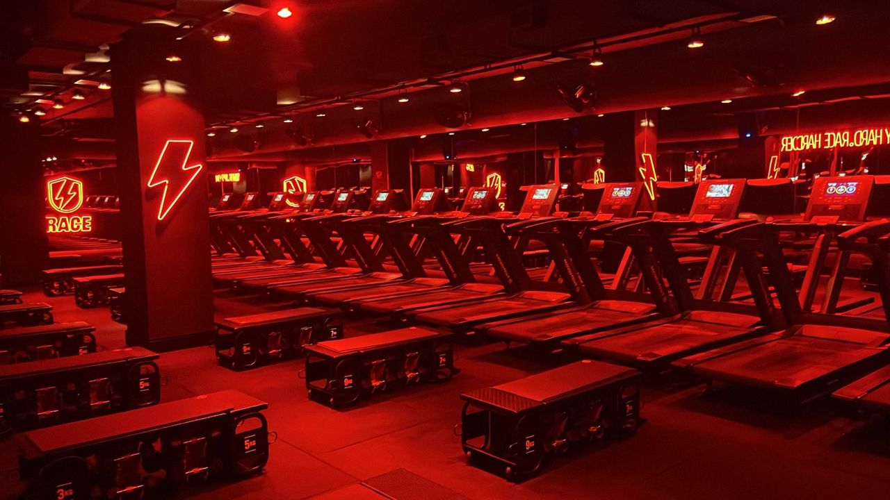 Imagem da estrutura da academia