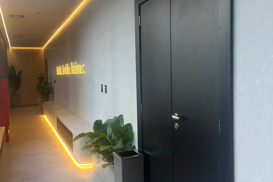 Imagem da estrutura da academia