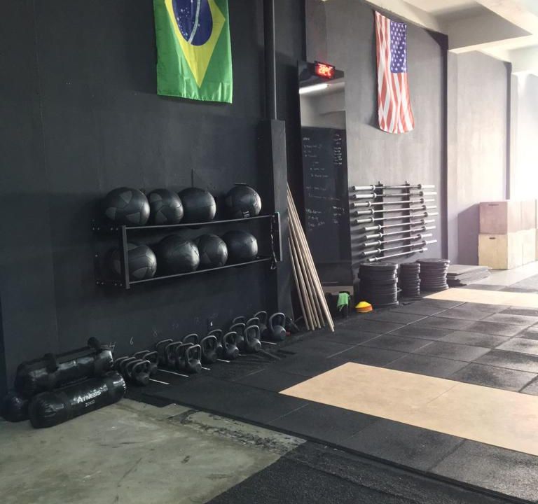 Imagem da estrutura da academia