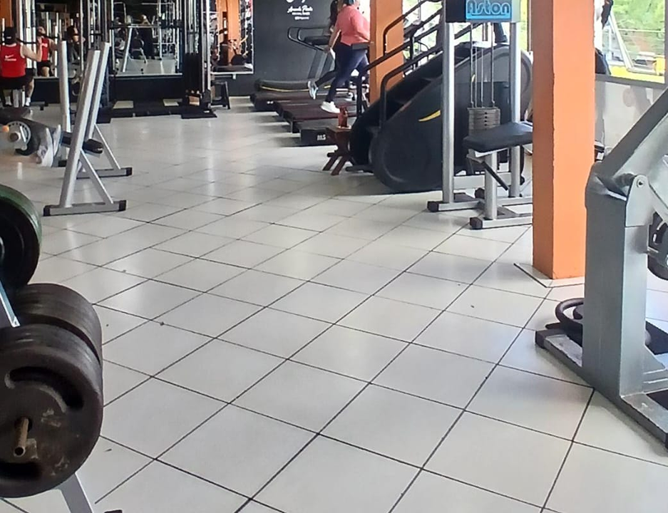 Imagem da estrutura da academia