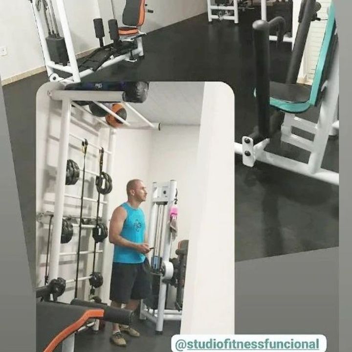 Imagem da estrutura da academia