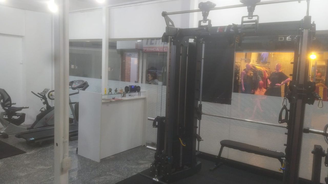 Imagem da estrutura da academia