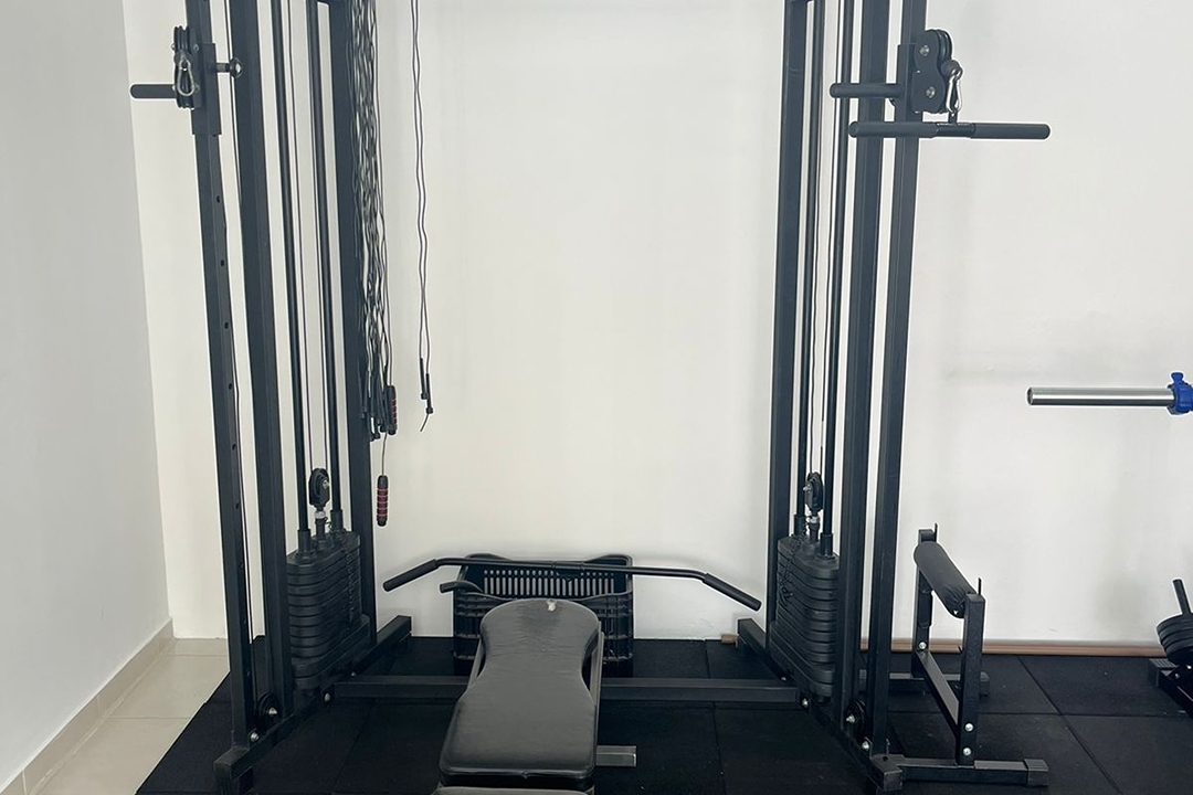 Imagem da estrutura da academia